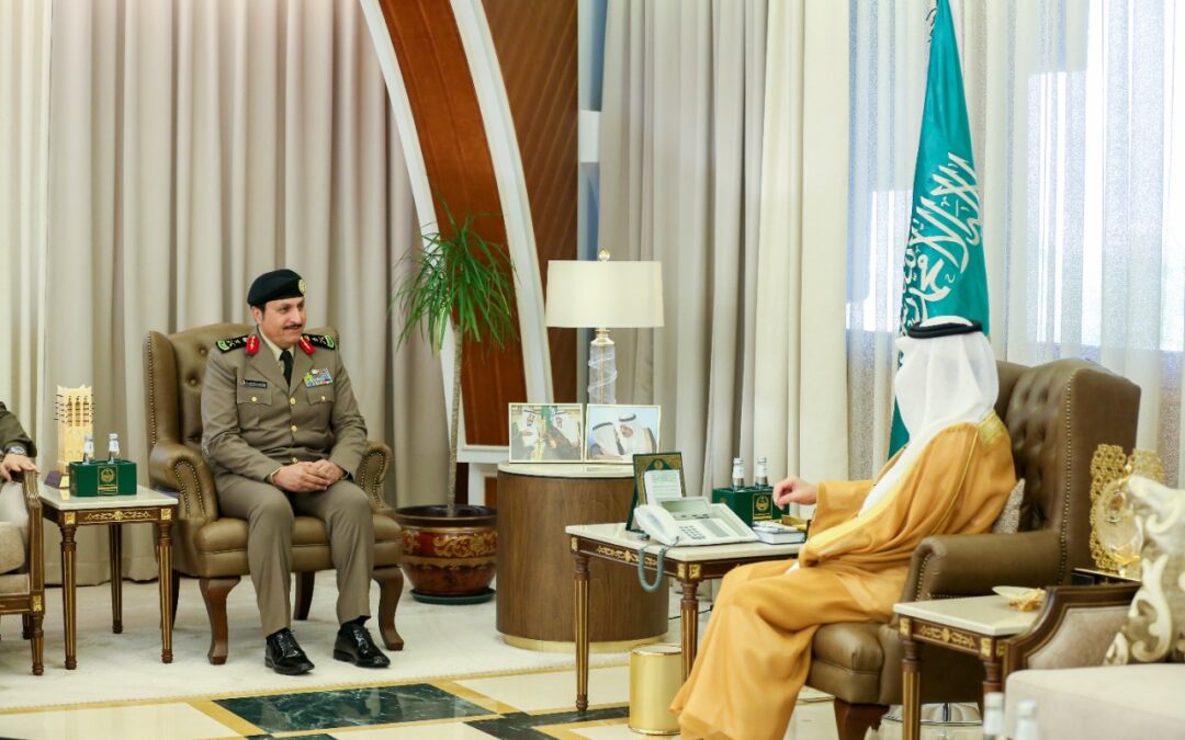 أمير الشرقية يستقبل معالي مدير الامن العام