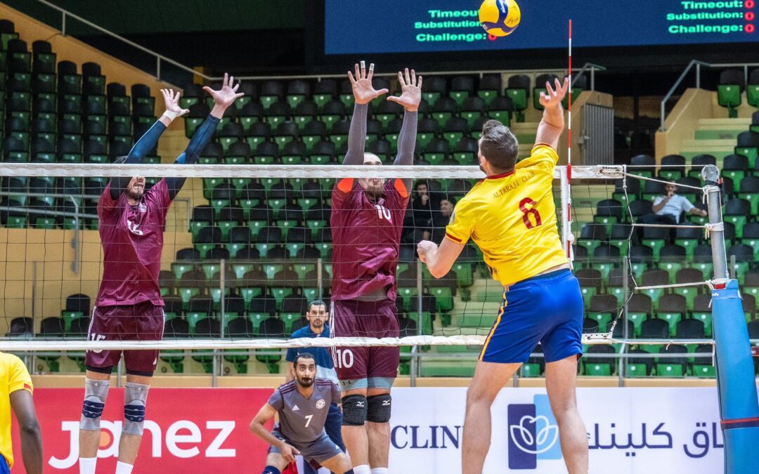 الهلال والفيصلي و النصر والابتسام في أقوى مواجهات دوري جاهز للكرة الطائرة