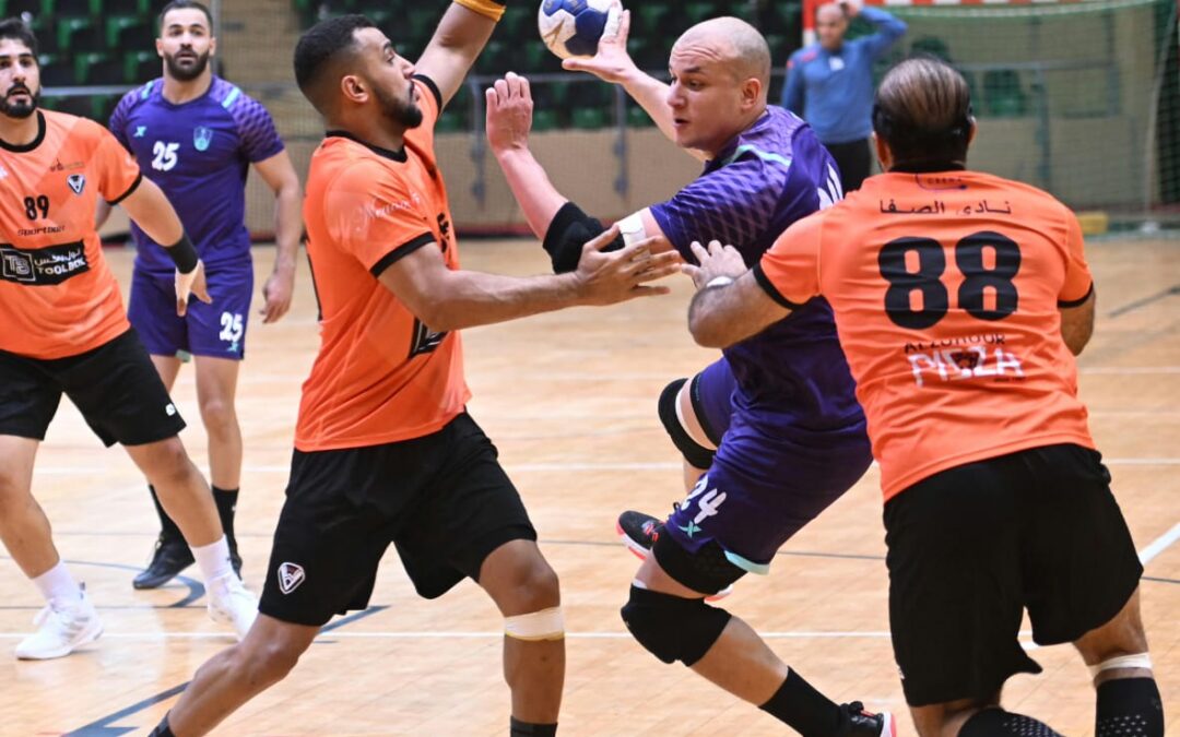 مضر والخليج يتمسكان بصدارة ممتاز اليد