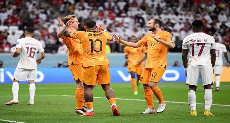 كأس العالم … منتخب قطر يُنهي مشاركته ” الباهته ” بالسقوط أمام هولندا