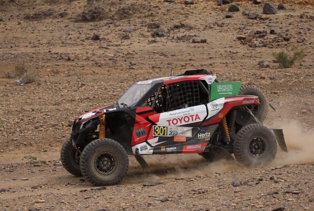 في منافسات الجولة السابعة من بطولة كأس العالم للراليات الصحراوية ” باها حائل “.. دانية عقيل تستعد للمنافسة الاقوى هذا الموسم