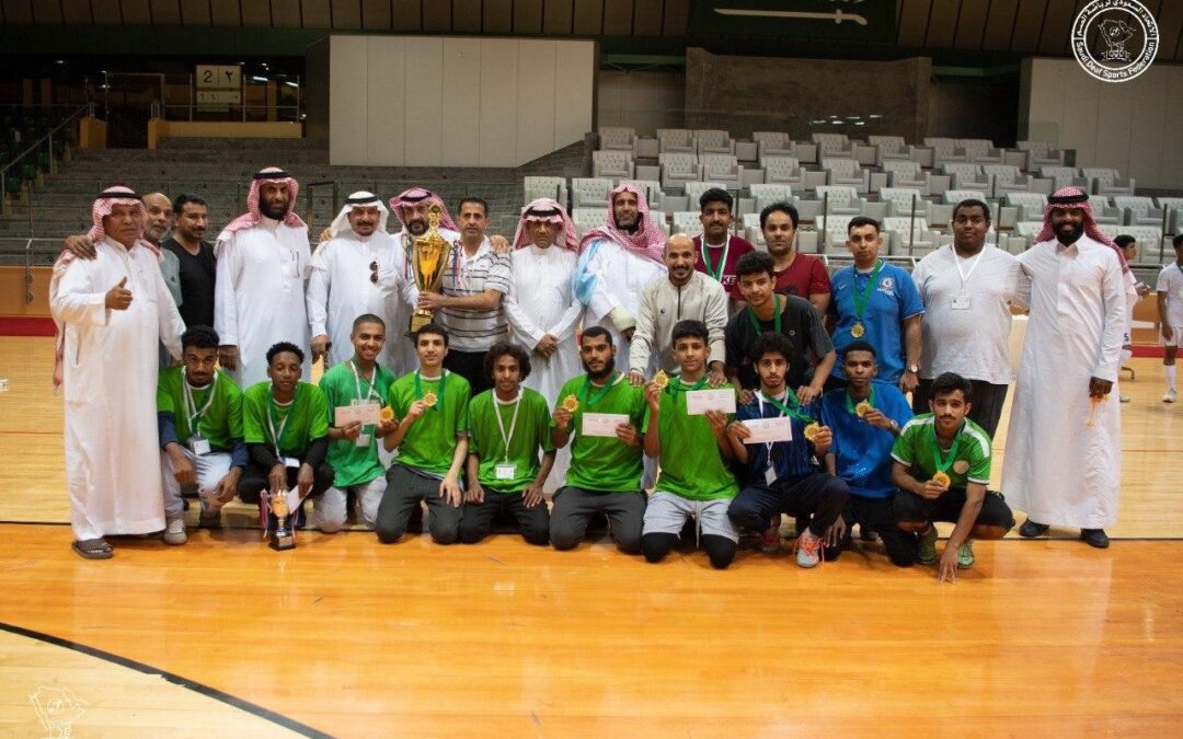 معهد الصم بالرياض بطل بطولة خماسيات كرة القدم تحت 21 عاما و حائل ثانياً والقطيف ثالثاً