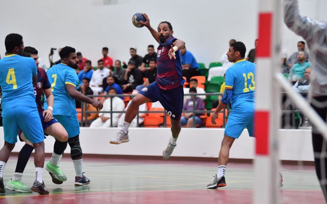 الروضة ينفرد بصدارة دوري أولى اليد