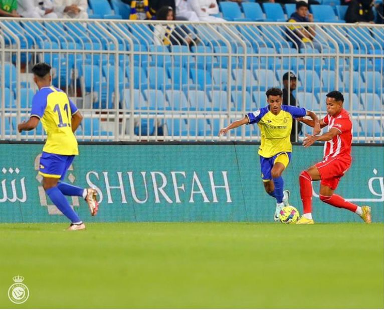 النصر يتعادل مع ألميريا وديًا