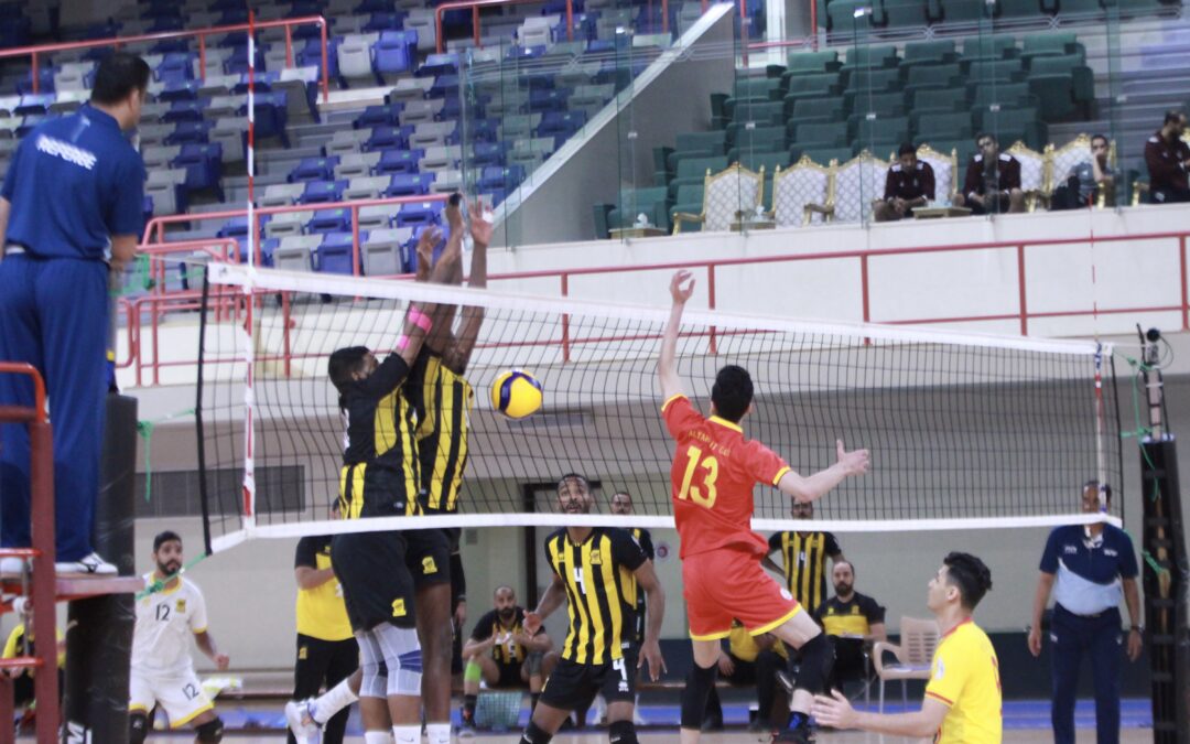 طائرة الإتحاد تتغلب على بحارة الترجي بثلاثة أشواط