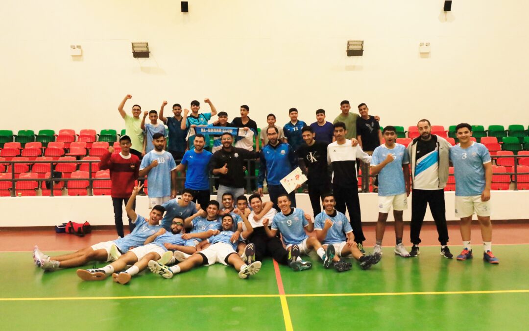 ضمن مباريات الدوري الممتاز لكرة اليد للشباب..القارة تكسب الابتسام