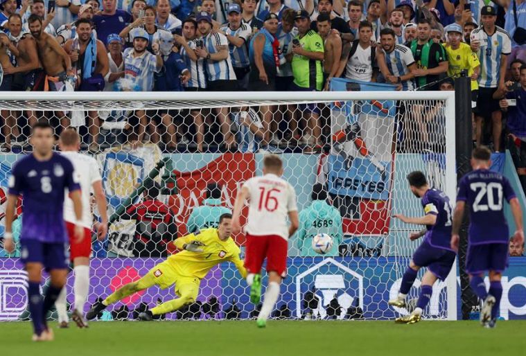 كأس العالم 2022.. منتخب الأرجنتين يبلغ دور الـ 16 بعد فوزه على بولندا بثنائية