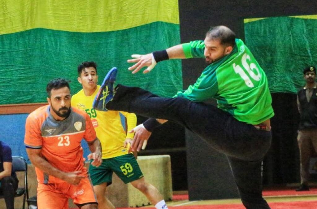 مضر ينتزع نقاط الخليج ويتصدر ممتاز اليد