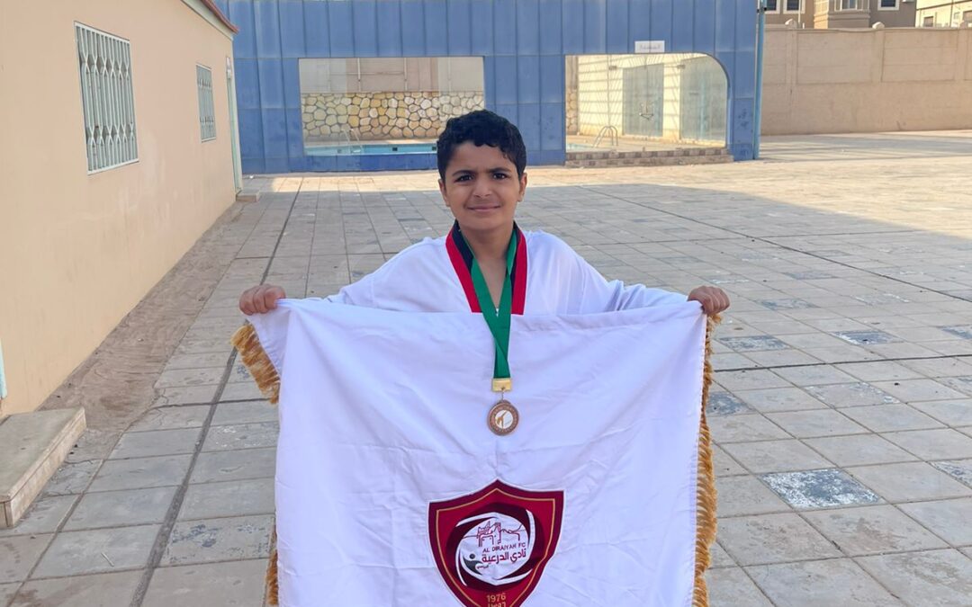الشبانه يحقق المركز الثالث لنادي الدرعية في بطوله براعم التايكوندو