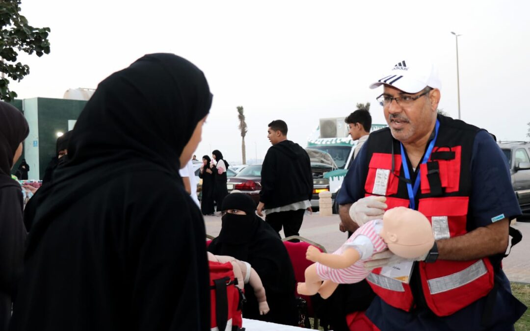 مسعفون بلا حدود يختتم مشاركته بفعاليات التطوع بكورنيش المحيسنيات