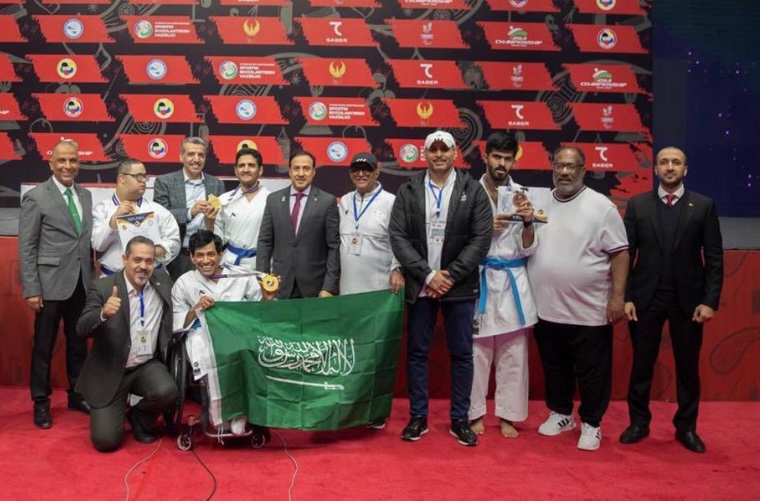 أخضر الكاراتيه يتوَّج بـ 15 ميدالية ويحتل الترتيب الرابع آسيوياً