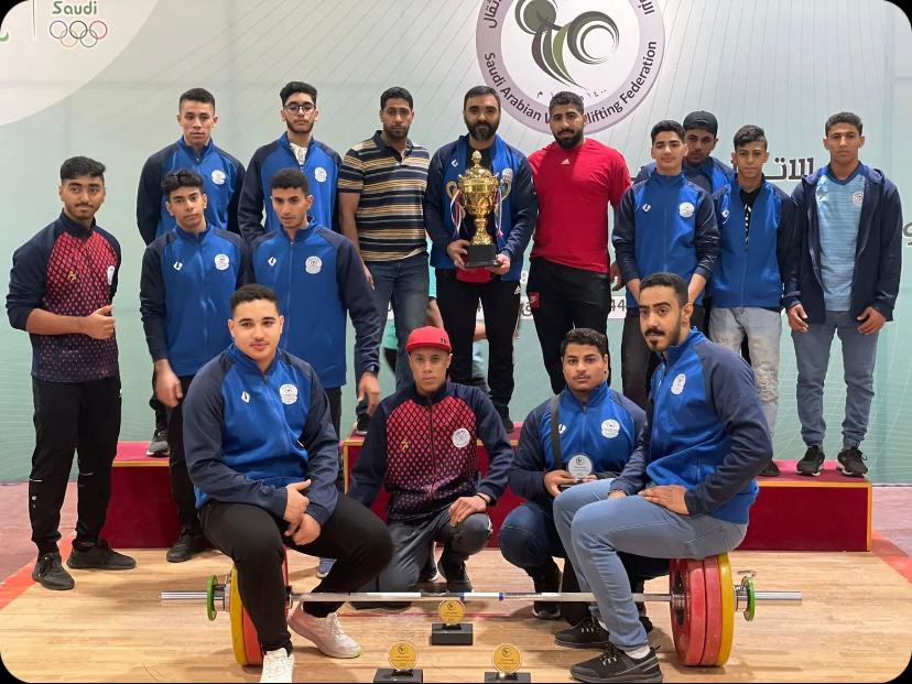 أثقال الخويلدية”شباب” يحققون المركز الثالث في كأس الإتحاد