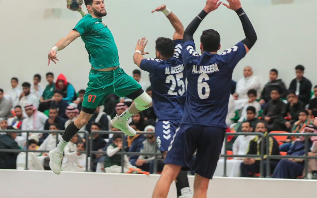 قبضة الروضة تعود للانفراد بصدارة دوري أولى اليد