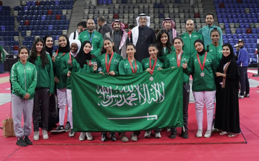 أخضر المبارزة “ثاني” العرب بـ 8 ميداليات