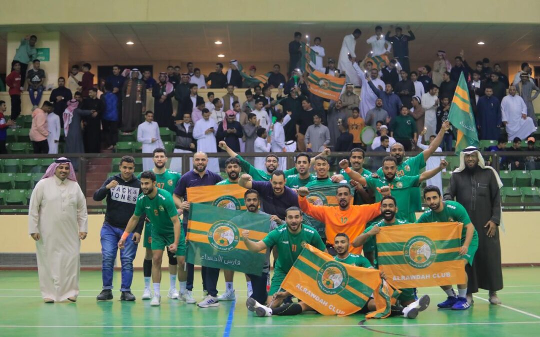 الروضة وهجر يتشاركان صدارة دوري أولى اليد بعد 18 جولة