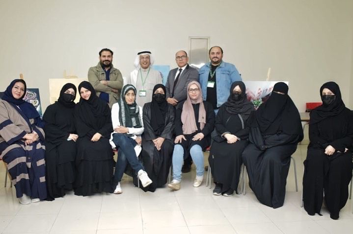 في أجمل  روائعها .. جسفت الدمام تمزج الحرف بالفن التشكيلي بريشة الفنان كرم شكري