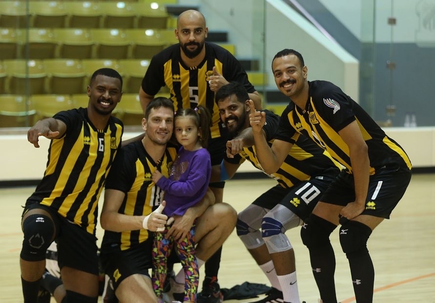 تأهل الاتحاد والنصر والخليج والوحدة للمرحلة الثانية من كأس جاهز للكرة الطائرة