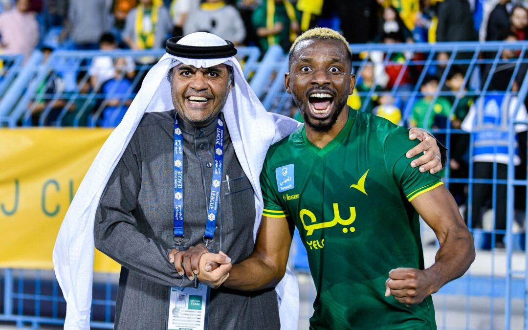 الخليج  يبتعد عن شبح الهبوط  ويفوز  على الرائد بثلاثية دون رد