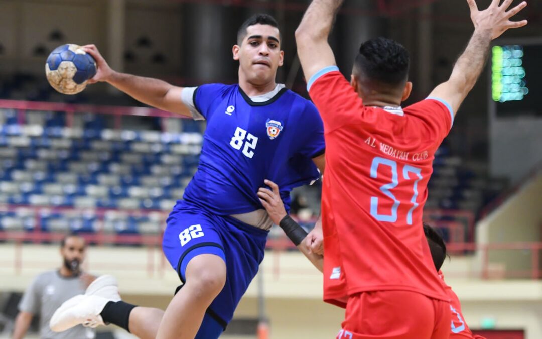 الروضة يحافظ على صدارة دوري أولى اليد بعد تعادله مع هجر