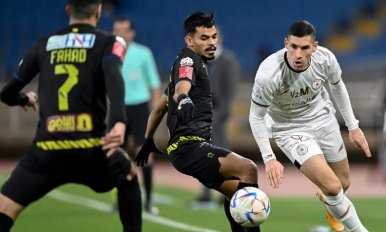 التعاون يتعادل مع الشباب بهدف لمثله