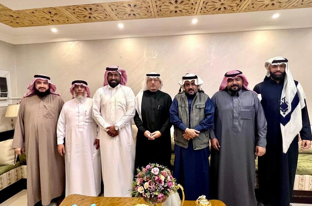 رئيس نادي الصم بالمنطقة الشرقية يحتفي برئيس واعضاء نادي شرورة