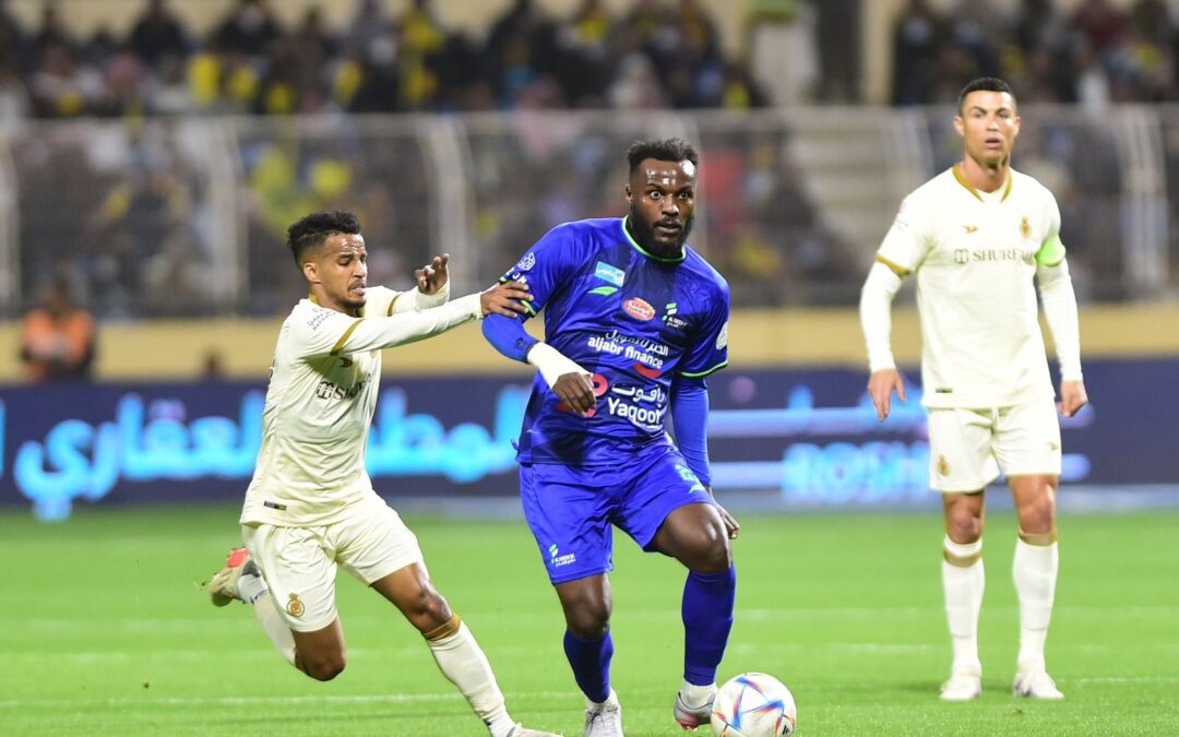 رونالدو النصر يُحقق التعادل مع الفتح في الوقت الإضافي