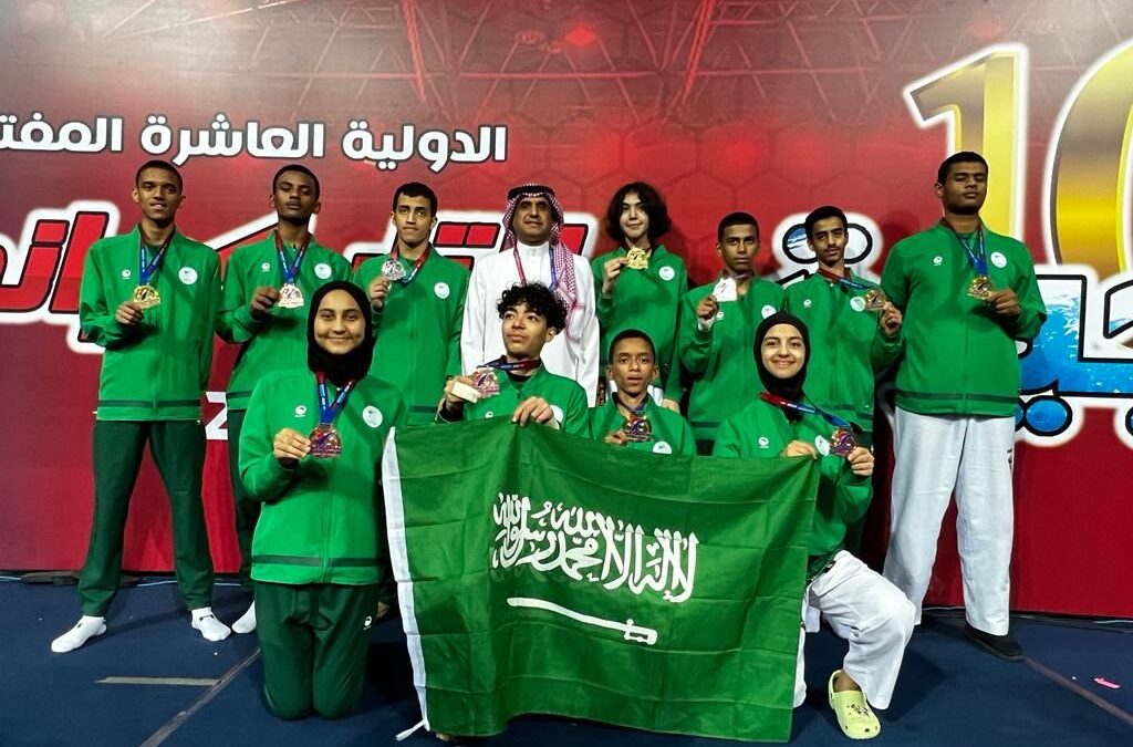 شارك في التنافس 20 دولة  أخضر التايكوندو يحصد الذهب العربي