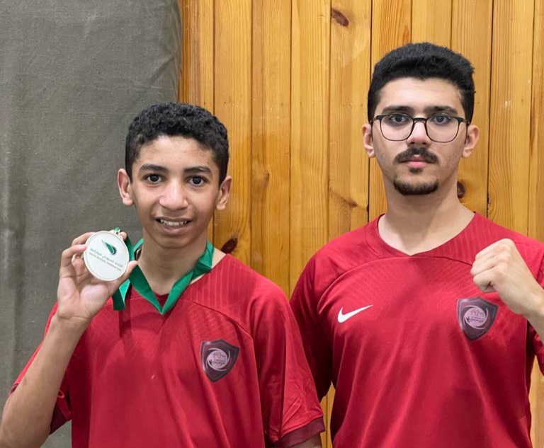 النويصر ملاكم الدرعية يخطف فضية وزن 46 ك في بطولة المنطقة الوسطى