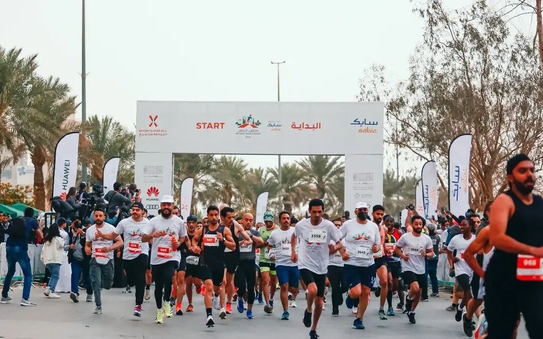 15 ألف مشارك ومشاركة في مارثون الرياض من دول العالم