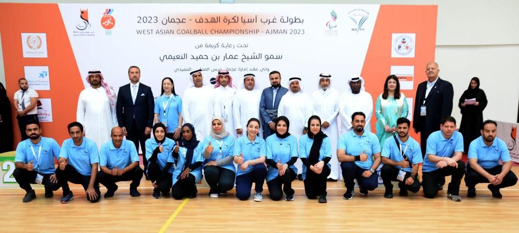 اخضر الهدف البارالمبي وصيف غرب اسيا