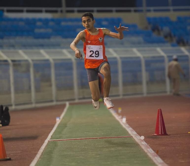 العاب قوى الصفا تهيمن على بطولة الشرقية الثاني للبراعم والناشئين