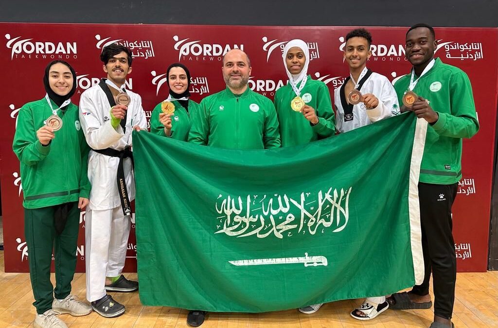 ثالثة العالم تخطف الذهب الدولي بالأردن و(5)برونزيات لأخضر التايكوندو في ختام بطولة الحسن