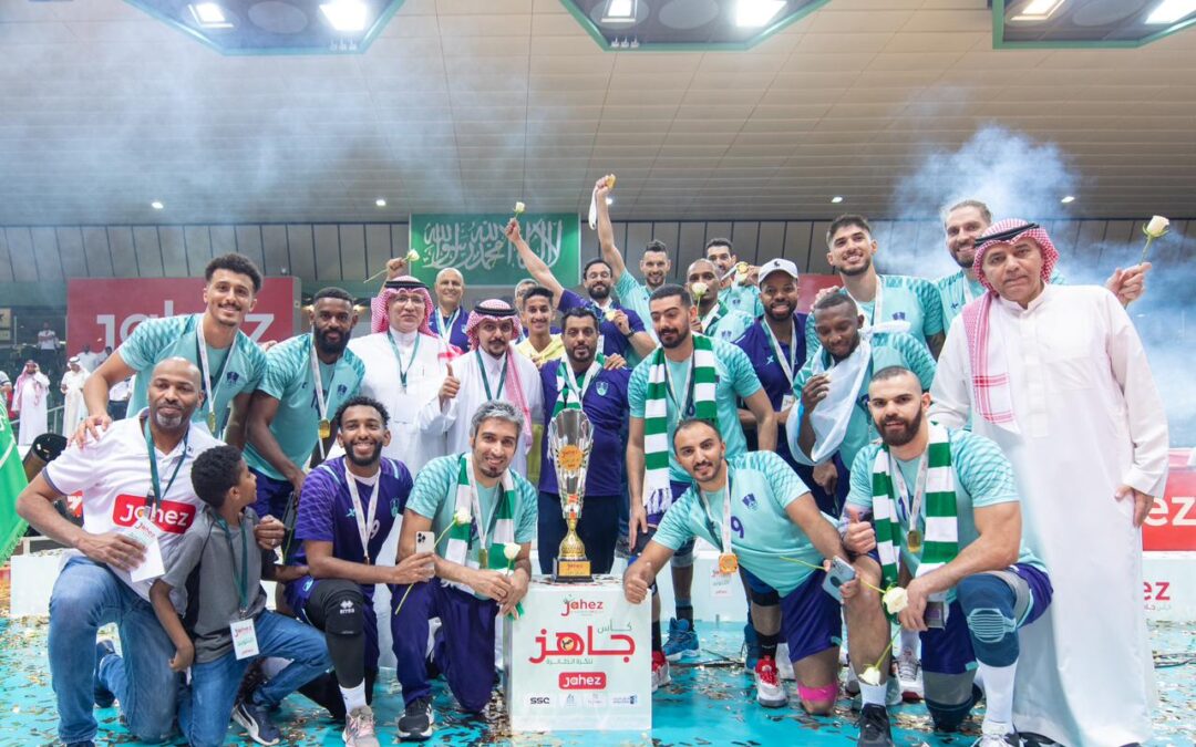 طائرة الاهلي تتوشح بذهب كأس جاهز بعد فوزها على الهلال  والفيصلي يحقق المركز الثاني بعد تجاوزه الاتحاد