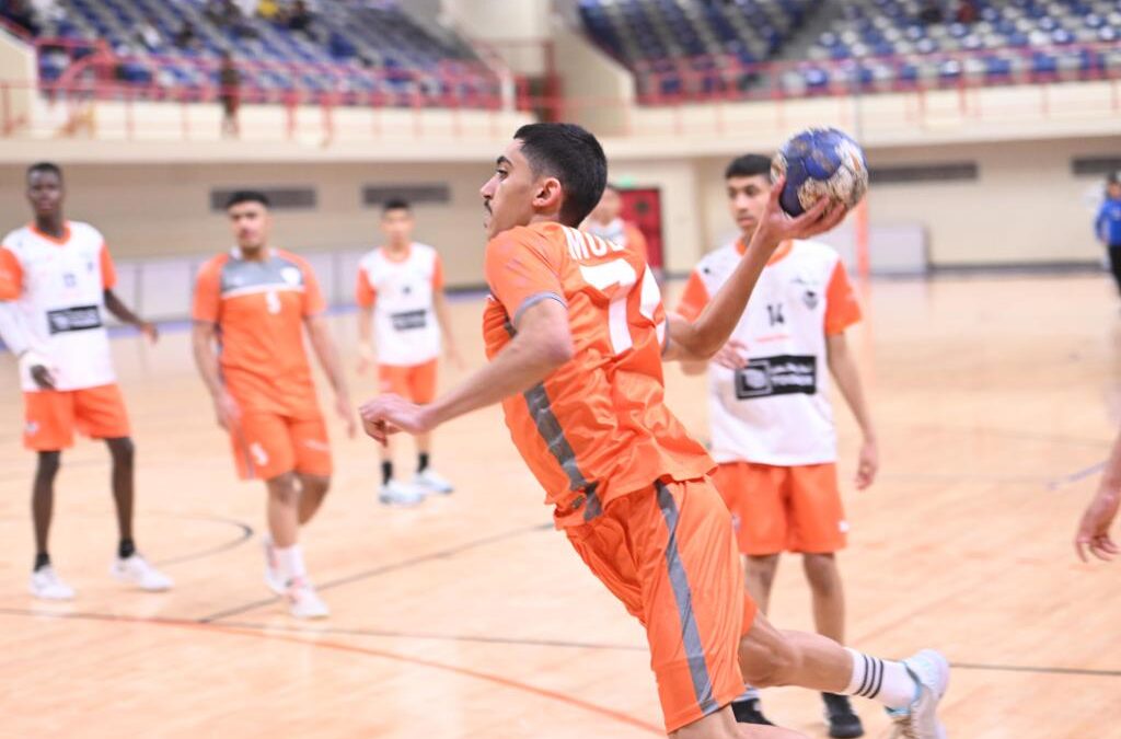 مضر والنور يحققان فوزهما الأول في نخبة ناشئين اليد