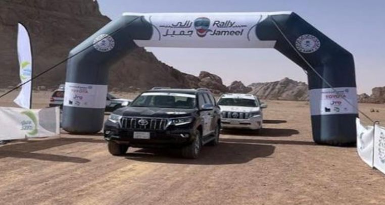 مشاركة أردنية نسائية في رالي السعودية