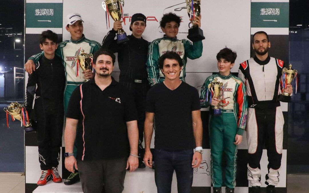 اختتام منافسة الجولة الثالثة من سلسلة سباقات أيامي السعودية للكارتينغ على حلبة ذا تراك في جدَّة