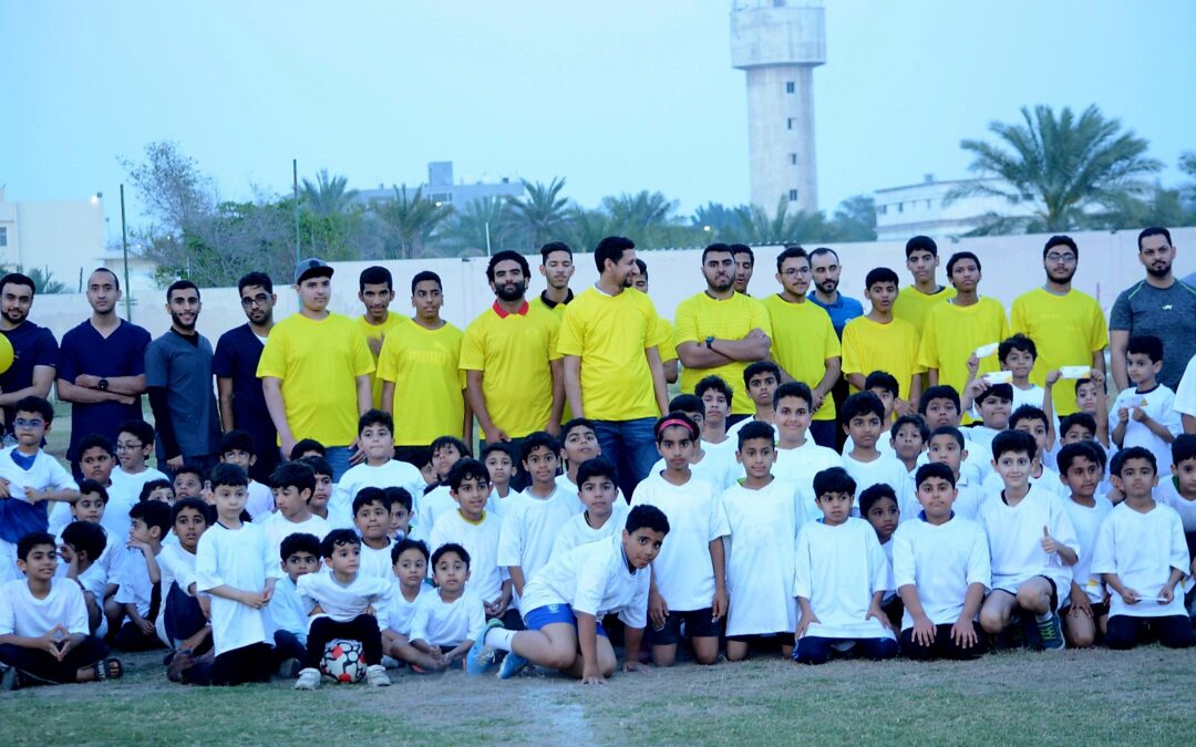 فعالية ” الطفل الرياضي” تجمع اكثر من 120 شبل بالشراكة بين نادي المحيط وجمعية الجارودية الخيرية