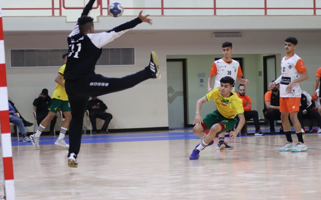 مضر والخليج يحققان فوزهما الأول في انطلاق نخبة شباب اليد