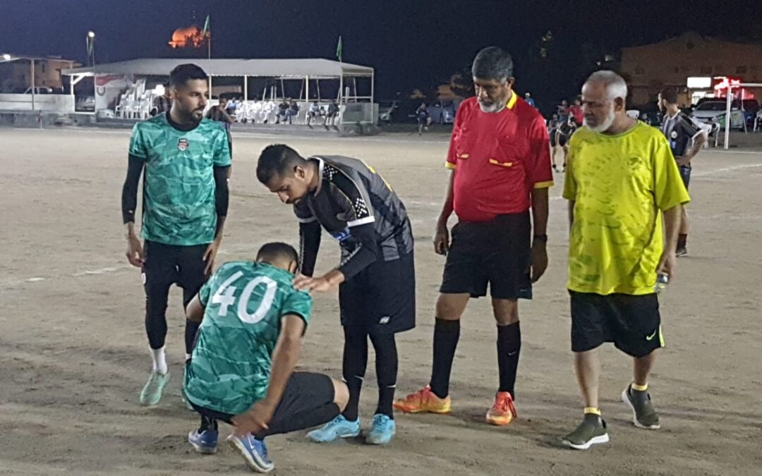 الأربعة الكبار لدور نصف النهائي لبطولة الشمال 19 بجزيرة تاروت لكرة القدم