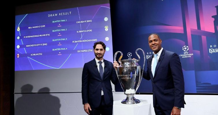 قرعة الدور الربع النهائي تعيد الزمن الجميل لدوري أبطال اوروبا 