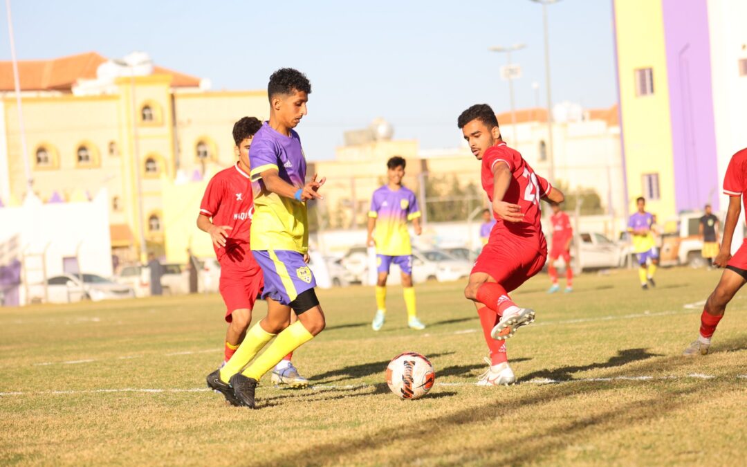 ناشئو قلعة الجوف الى دور الثمانية في تصفيات الناشئين 