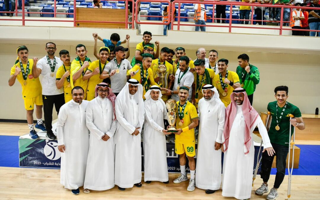 النمر يُتوج الخليج بلقب نخبة شباب اليد 2023  