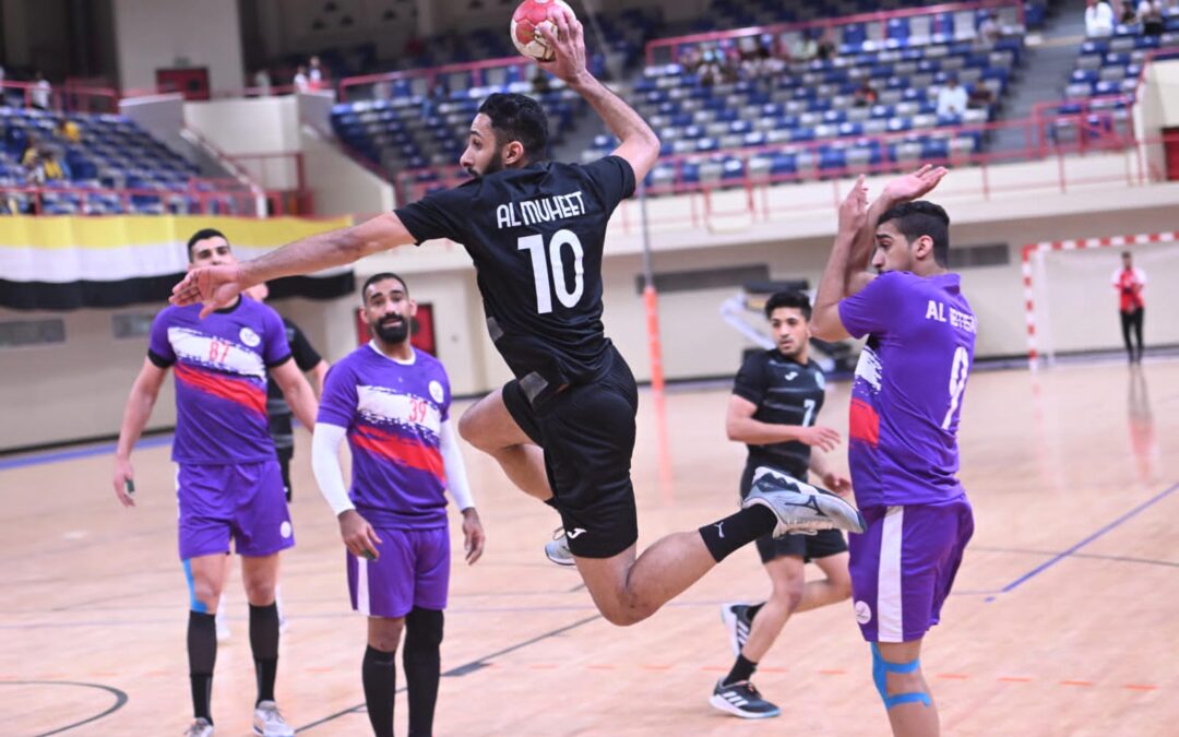 الابتسام يتفوق على المحيط في ممتاز اليد