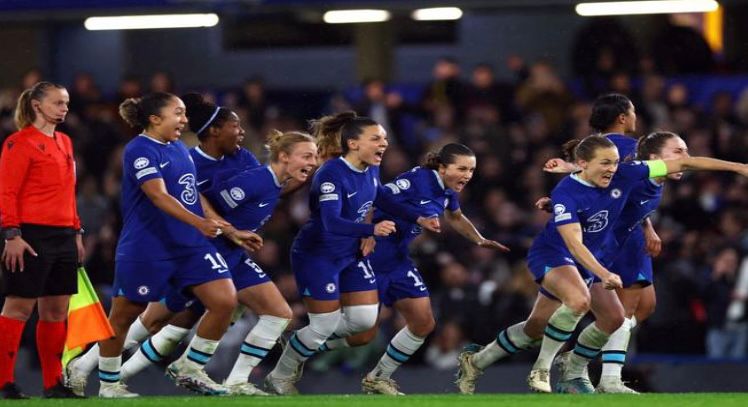 دوري أبطال أوروبا للسيدات : تشلسي يطيح بحامل اللقب ويبلغ نصف النهائي 