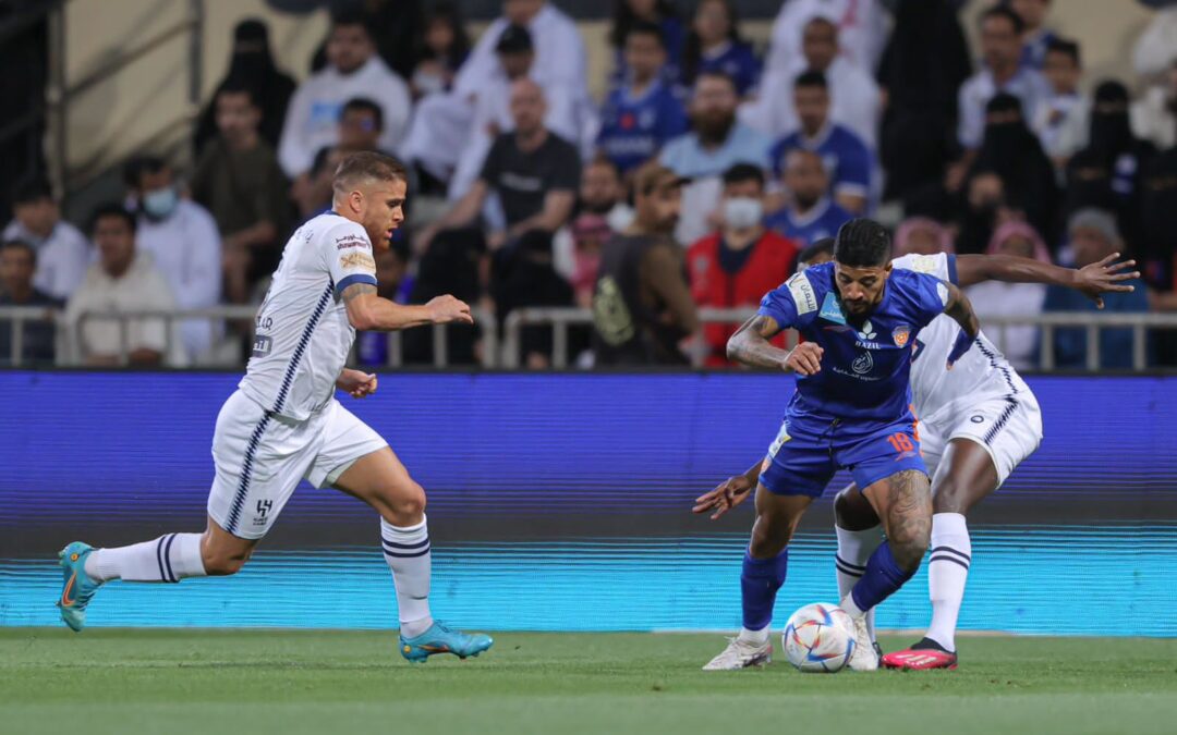 الهلال يفوز على الفيحاء بهدفين  دون رد