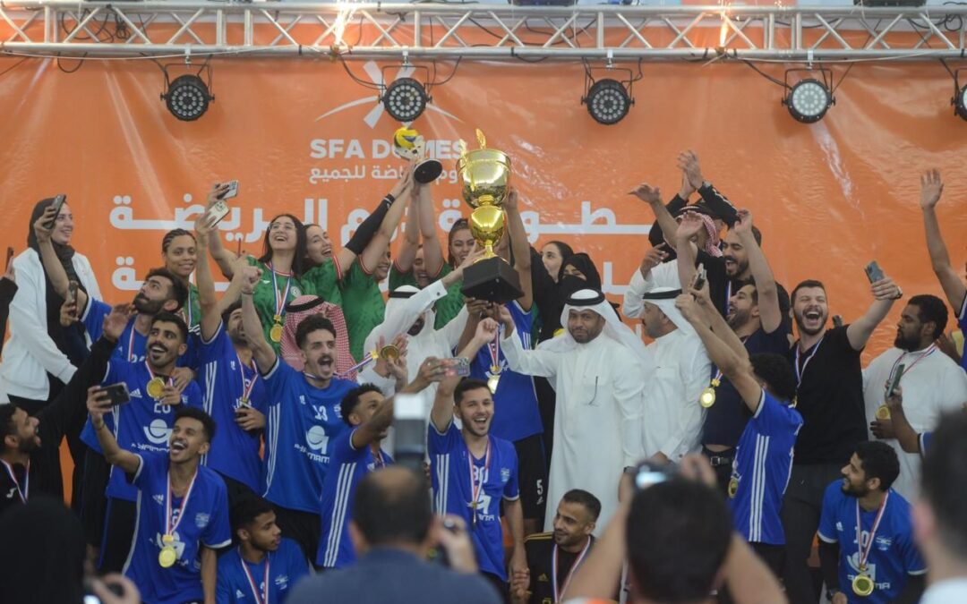 الترجيحية تقود اليمامة للفوز بكأس بطولة دوم الرياضة للجميع الرمضانية  والعسيري وصيفاً