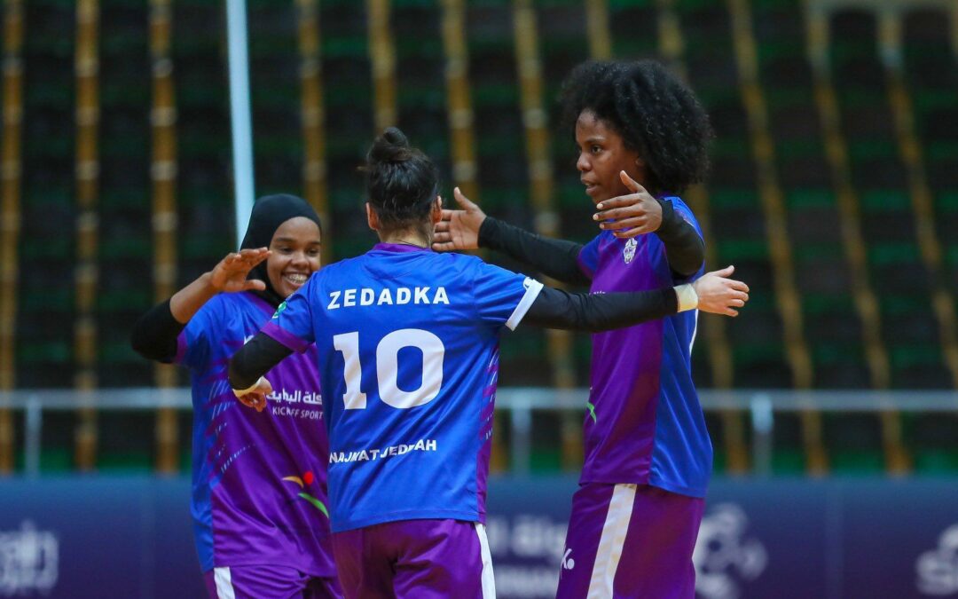 أنطلاق دور ربع نهائي كرة القدم الصالات النسائية بالرياض