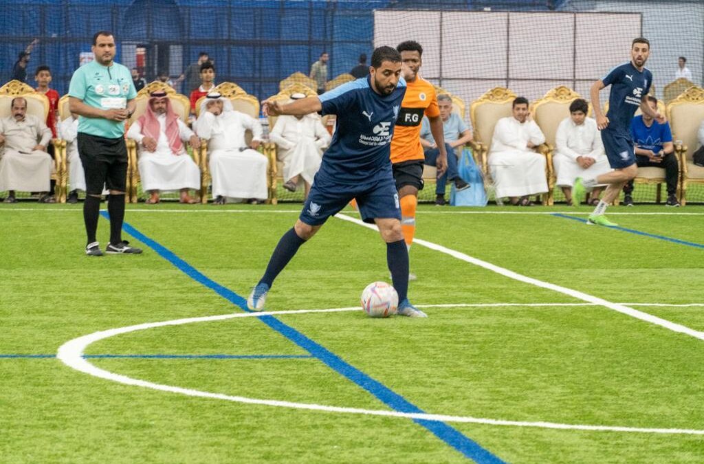 صراع الاقوياء في دور الاربعة في بطولة دوم الرياضة للجميع : منتخب اليمامه في مواجهة الشباب والرصد امام المرحوم ريان عسيري