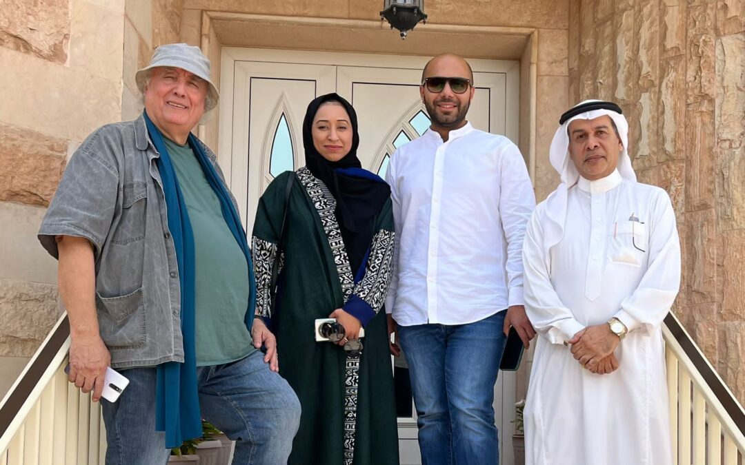 في زيارته لجزيرة تاروت .. متحف المصلي يستضيف د. ناوسني