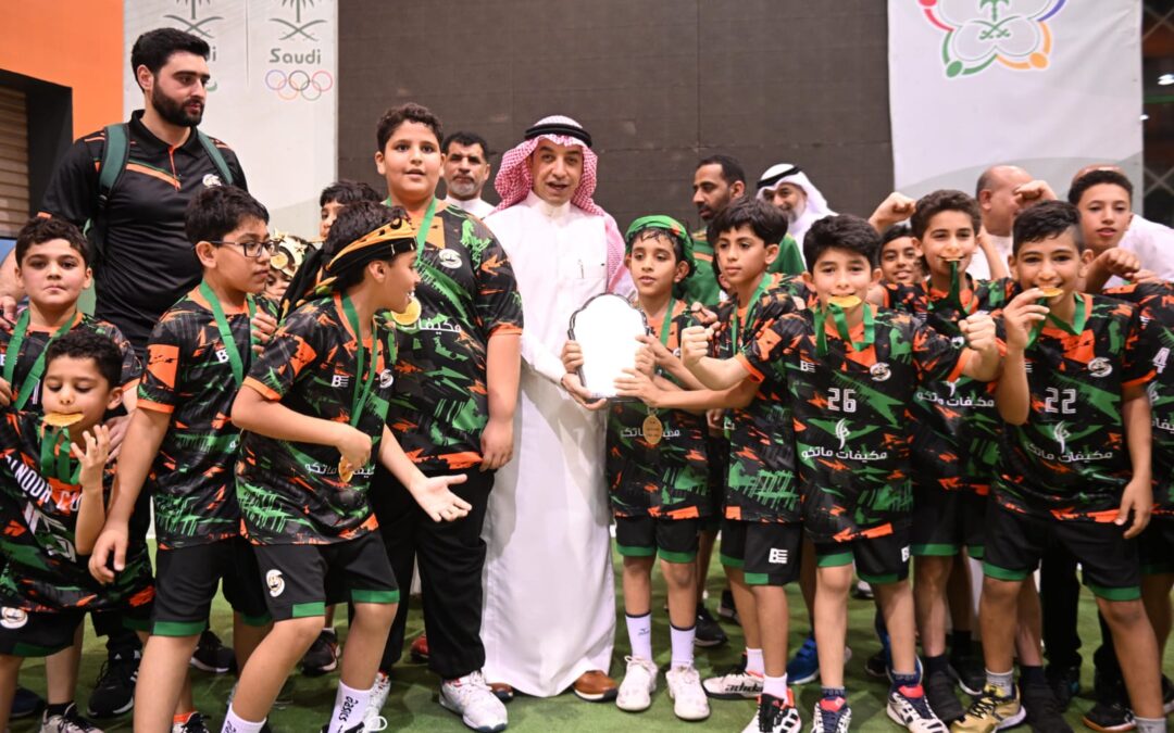 النور بطلاً للمملكة في فئة الصغار